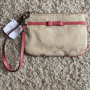 Coach wristlet